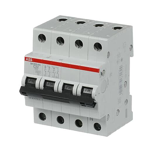 SH 203-C32 NA 4x32A 6kA C eğrisi W Otomatik Sigorta ABB - 2