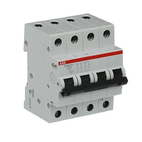 SH 203-C32 NA 4x32A 6kA C eğrisi W Otomatik Sigorta ABB - 3