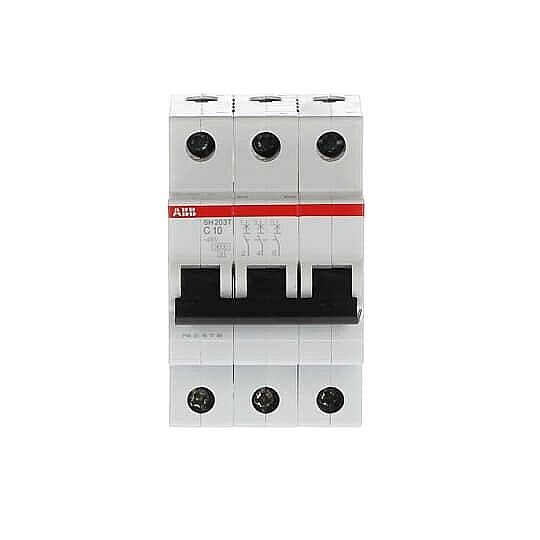 SH 203 T-C 10 3x10A 3kA C eğrisi W Otomatik Sigorta ABB